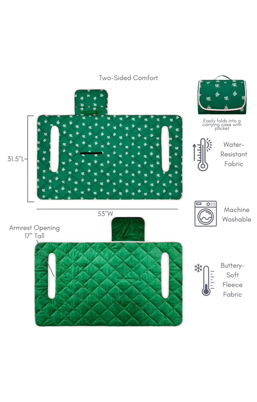 Azalea Golf Cart Seat Cover