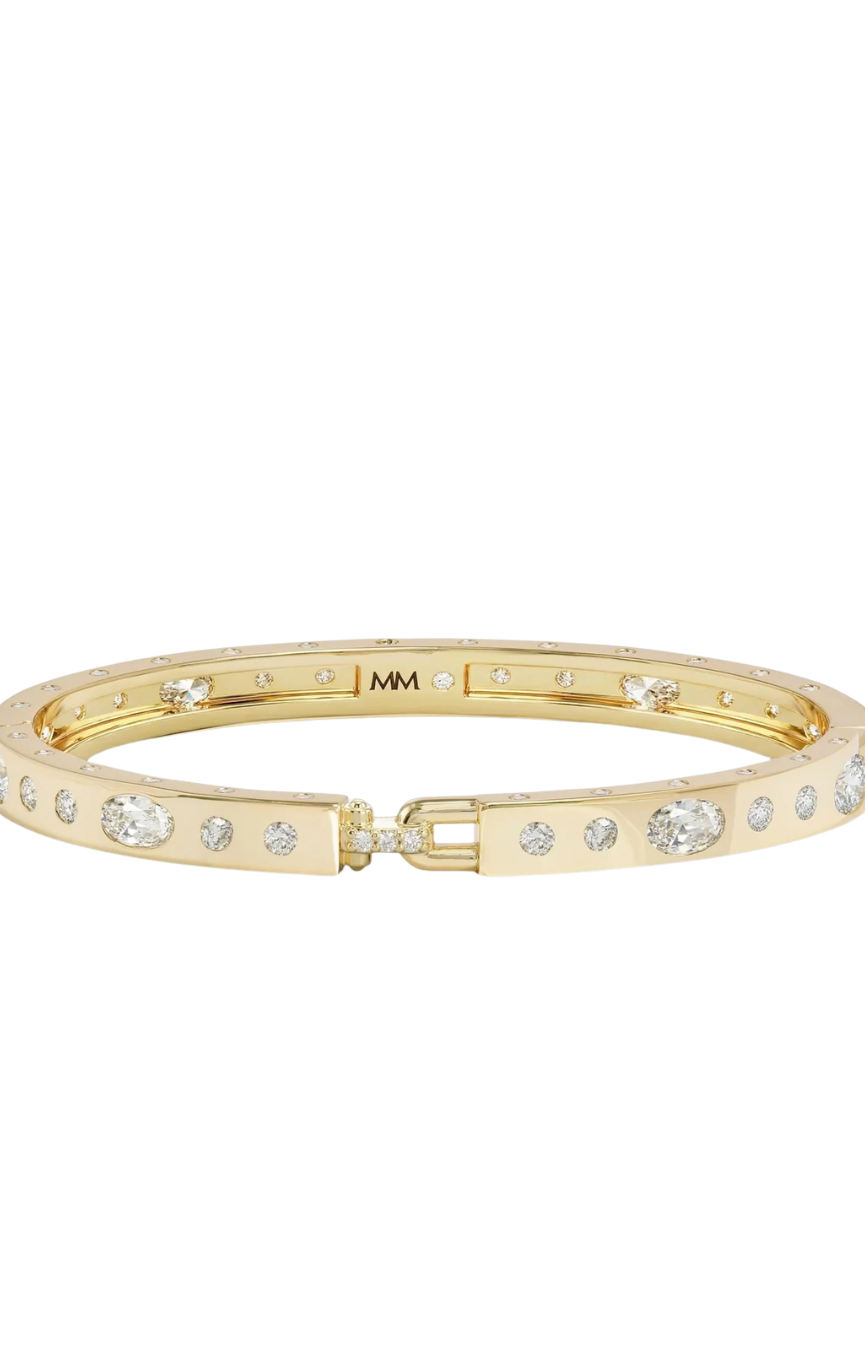 Ashley 6mm Sunset Lock Cuff