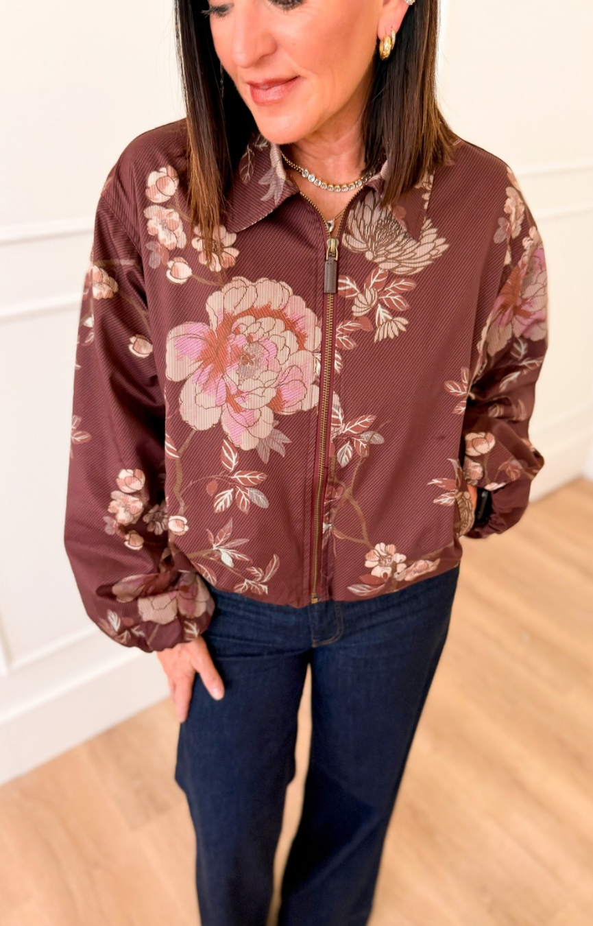 Free Spirit Floral Jacket