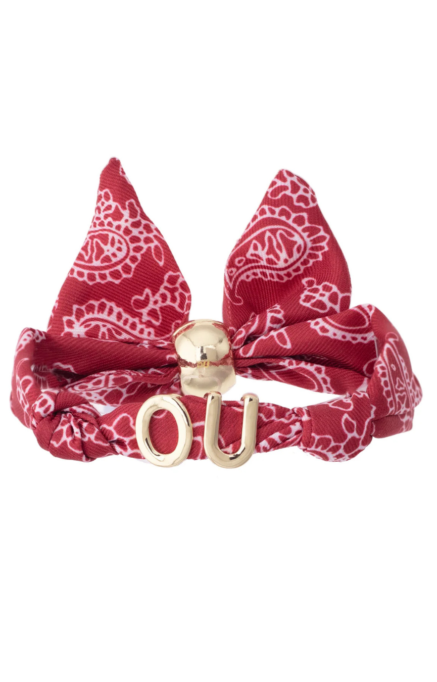 Oklahoma Bandana Slider Bracelet
