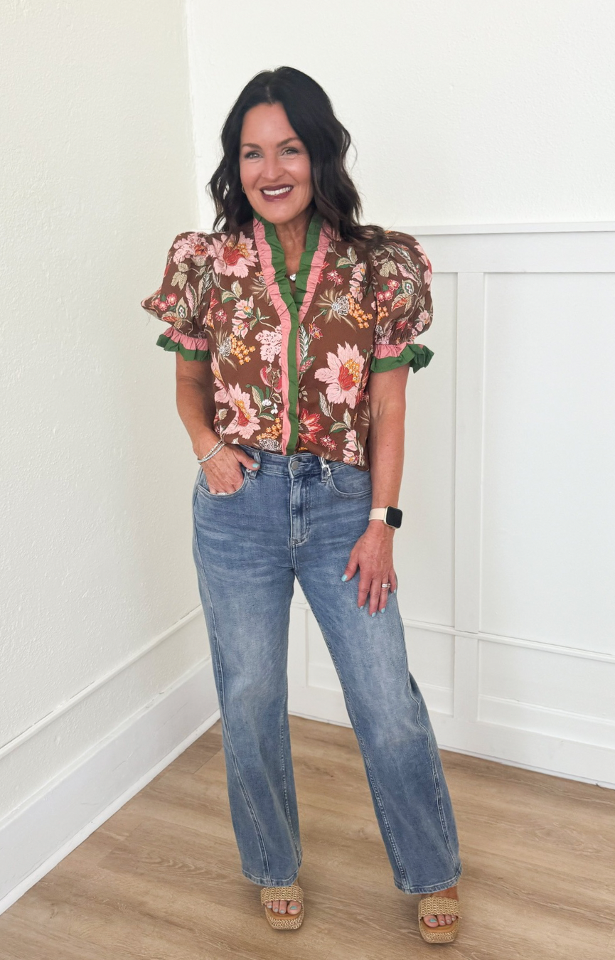 Tommy Straight Leg Jeans- Lomond Wash