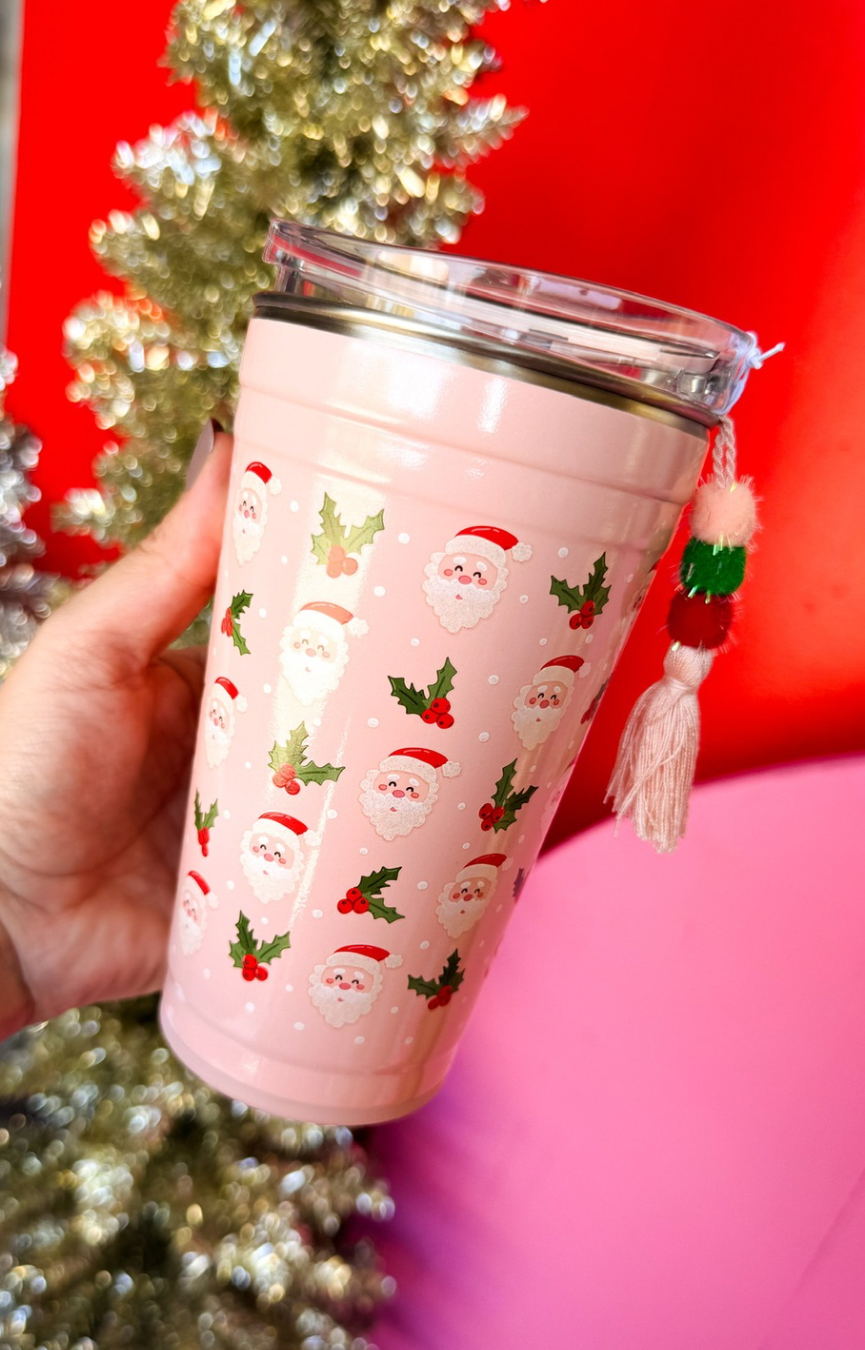 Holly Jolly 24oz Party Cup