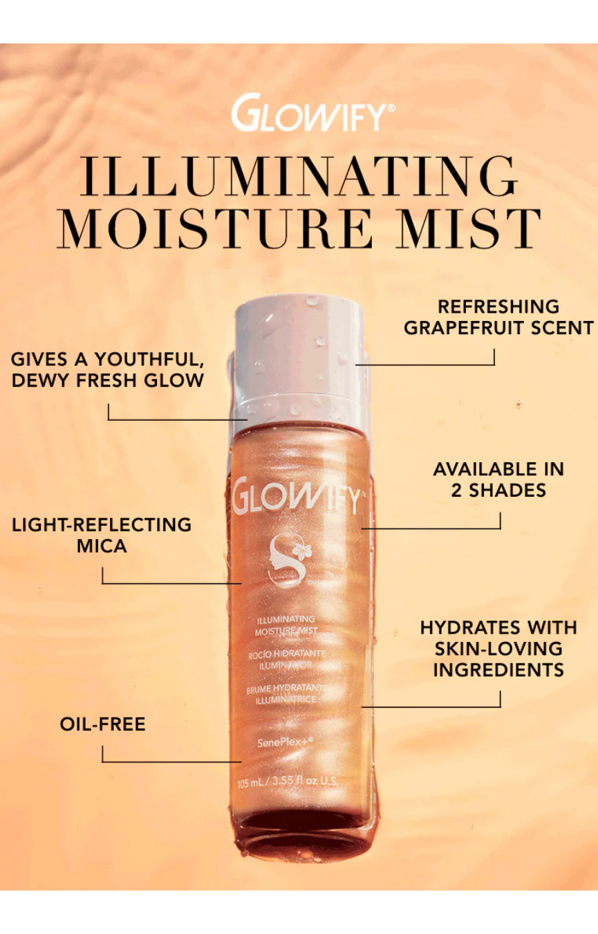 Bronze Glow Glowify Illuminating Moisture Mist