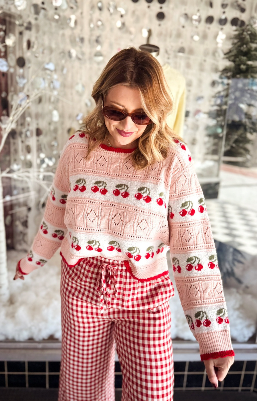 Cherry On Top Sweater