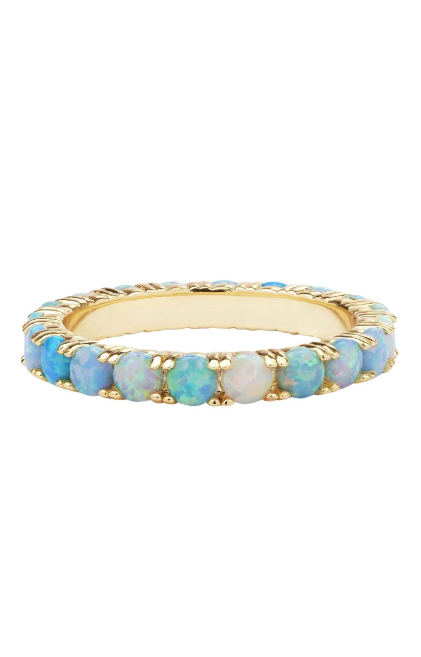 Heiress Ombre Blue/Gold Ring