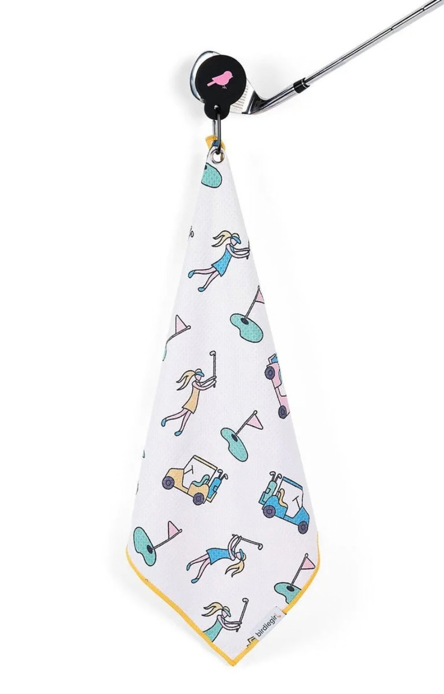 Golf Girl Magnetic Golf Towel