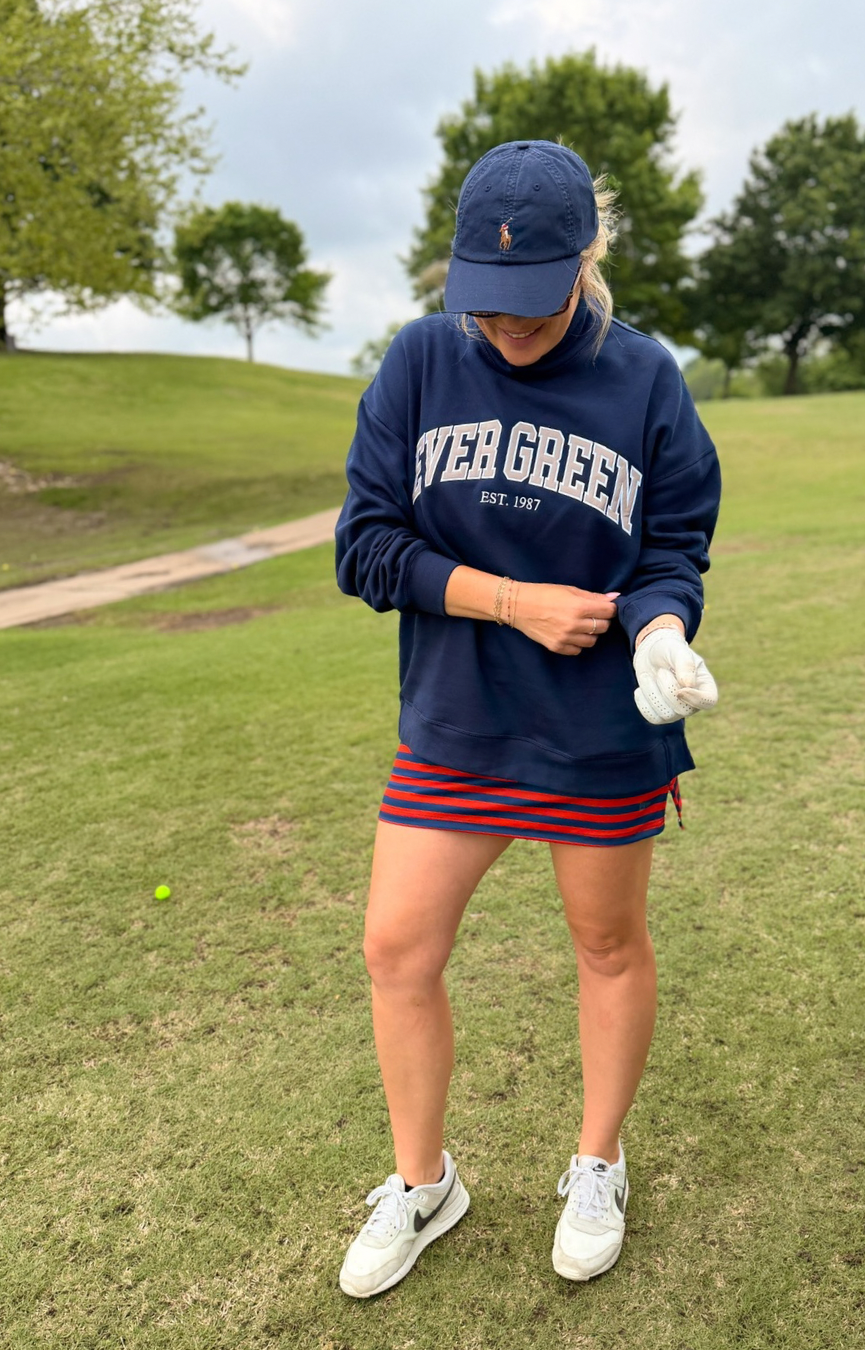 Ever Green Mockneck Sweatshirt