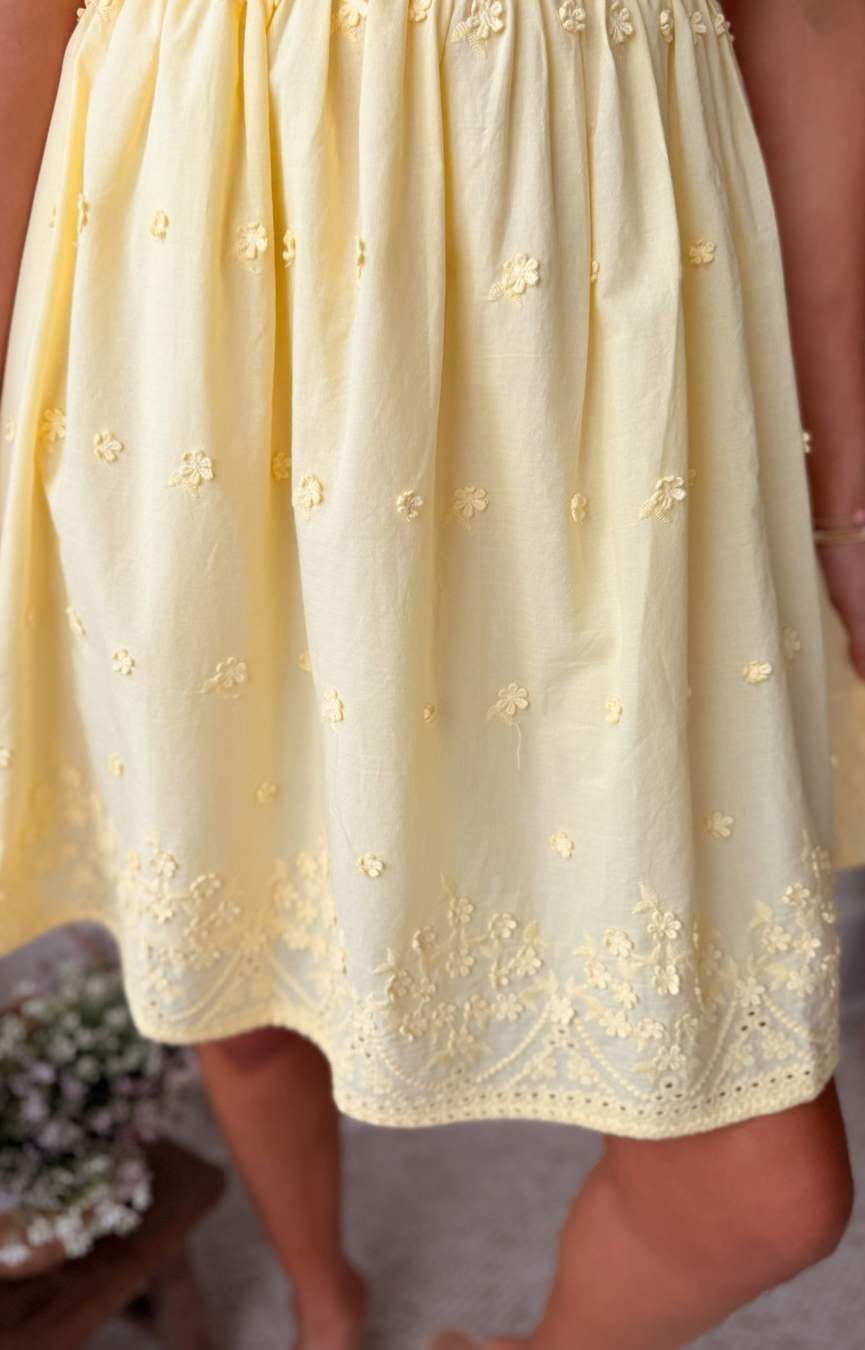 Beachglass Embroidered Dress