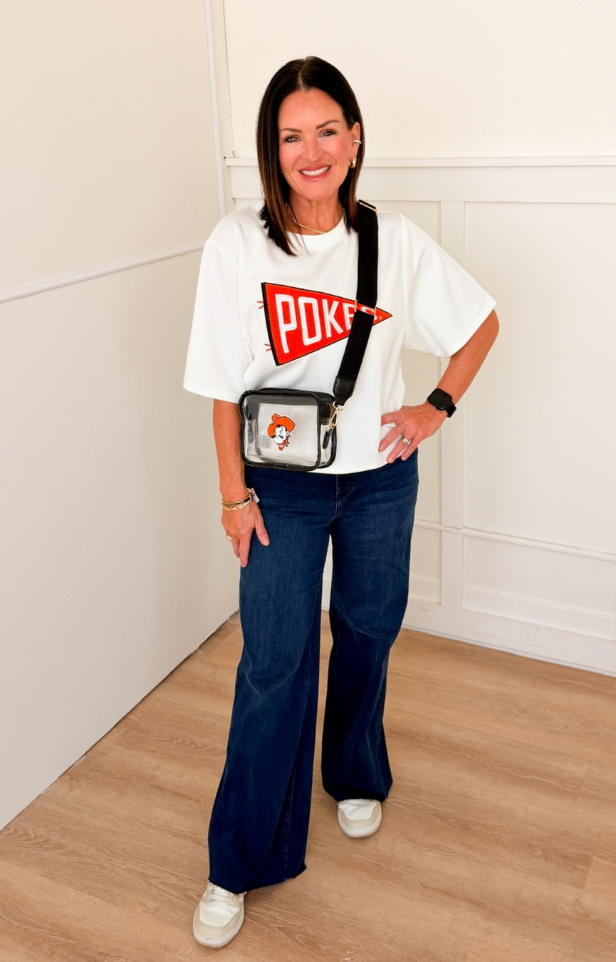 Oklahoma State Varsity Patch Crossbody