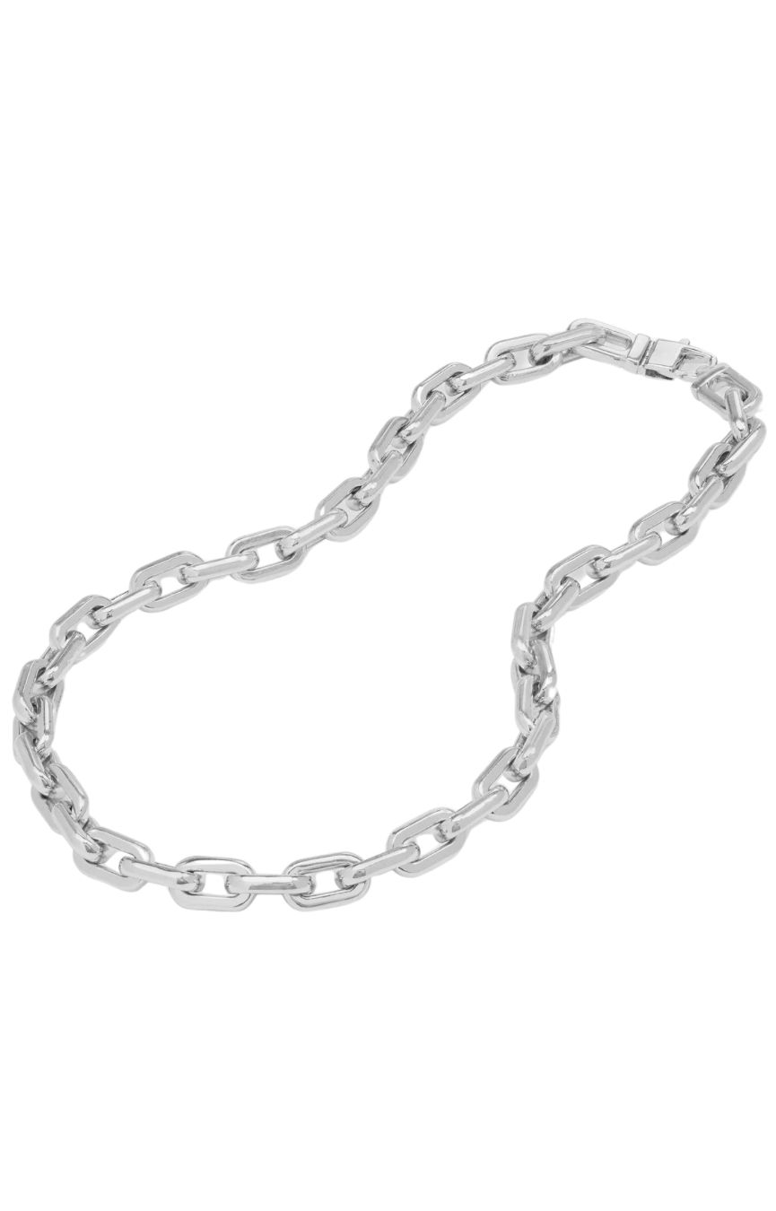 Frankie 18” Silver Chain Necklace