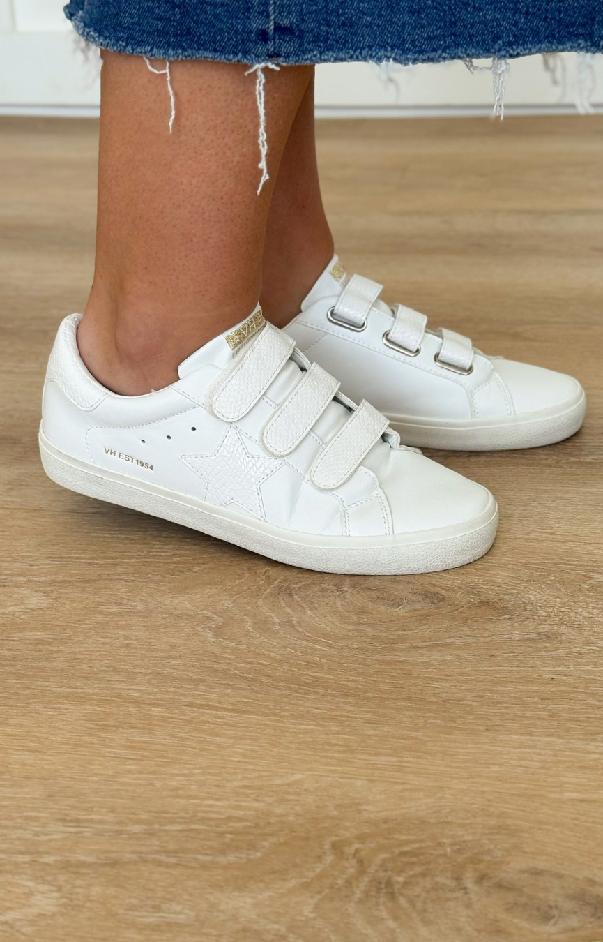 Ally 6 Sneaker- White/Snake