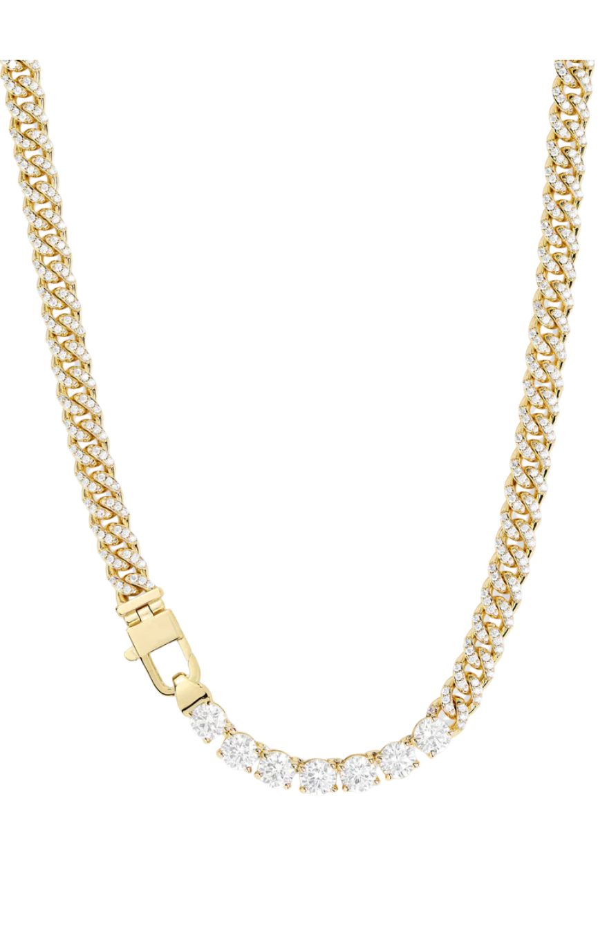 Pave Julian Loves Diamonds Necklace