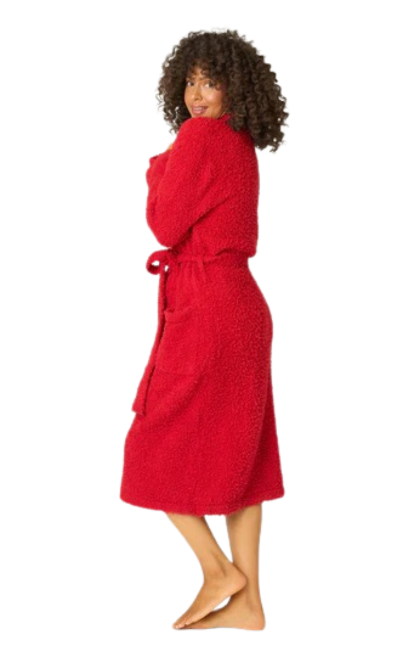 Bundle Up Boucle Robe