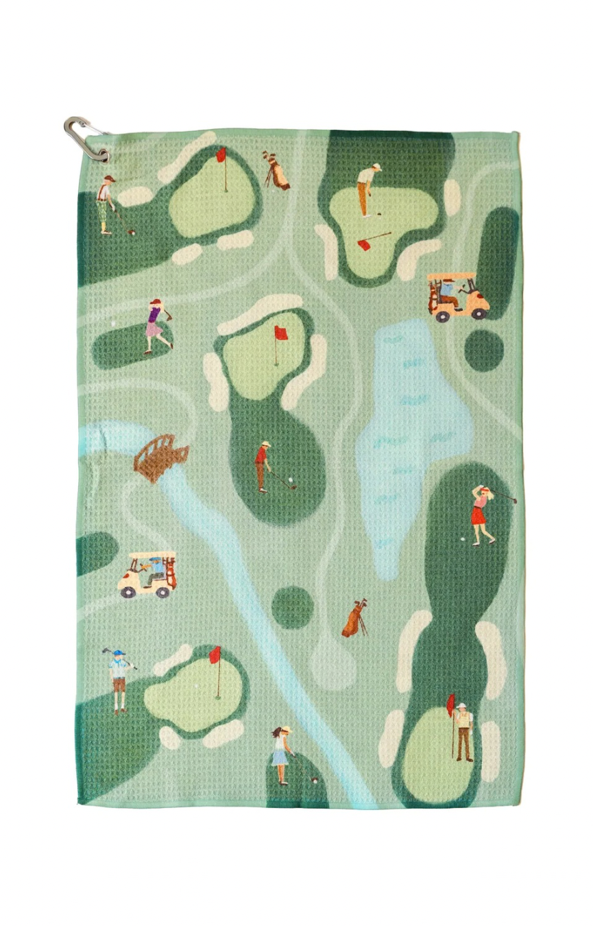 Golf Scene Towel