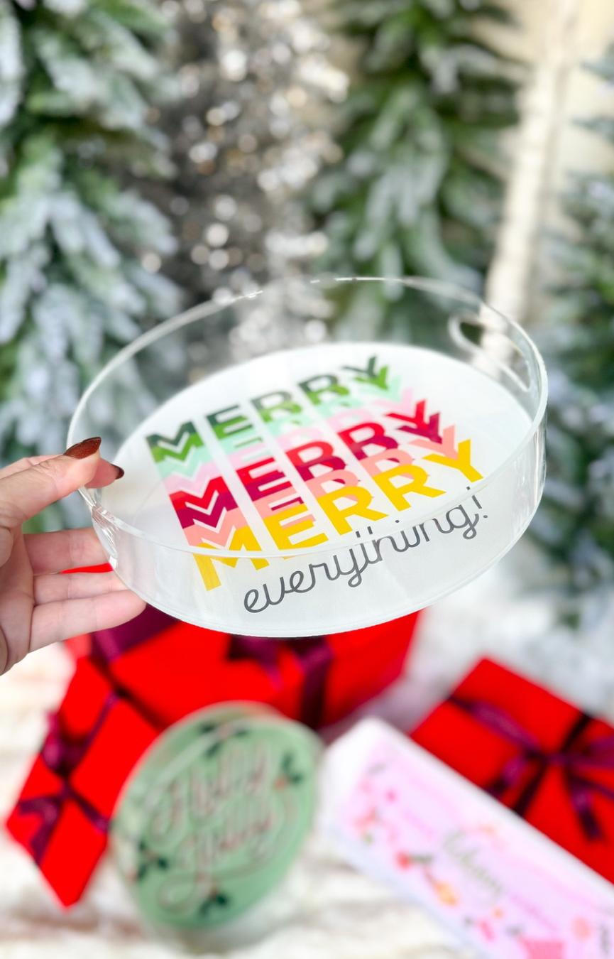 Merry Everything Tray