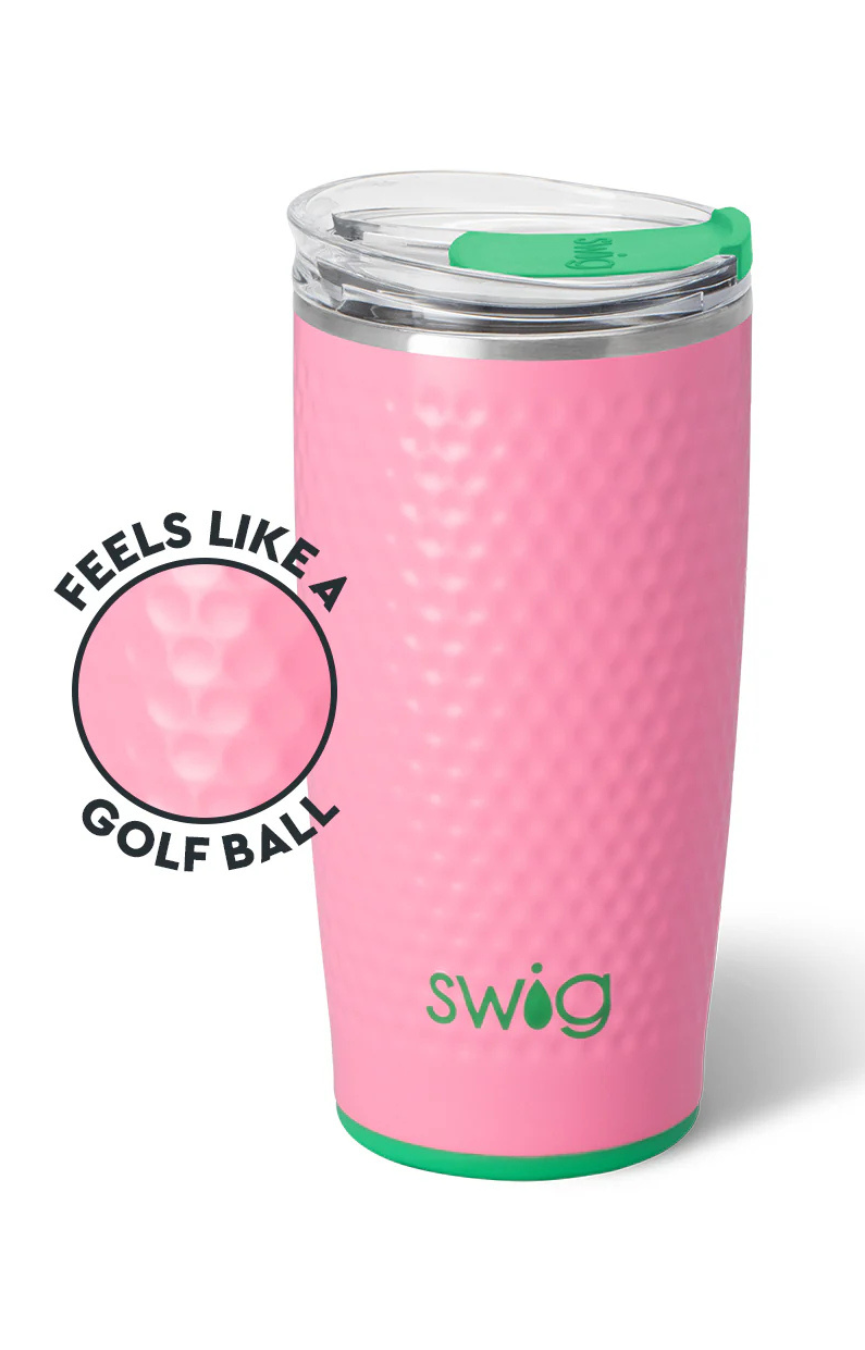 Pink Golf Ball 22oz Tumbler