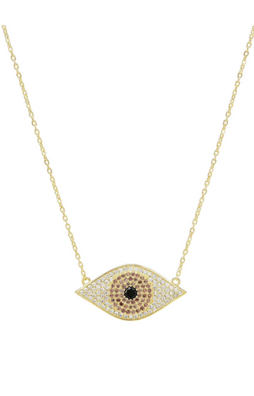 Black Evil Eye Necklace