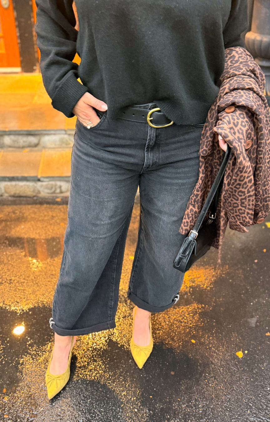 Show Off HR Bowed Jeans- Nocturne
