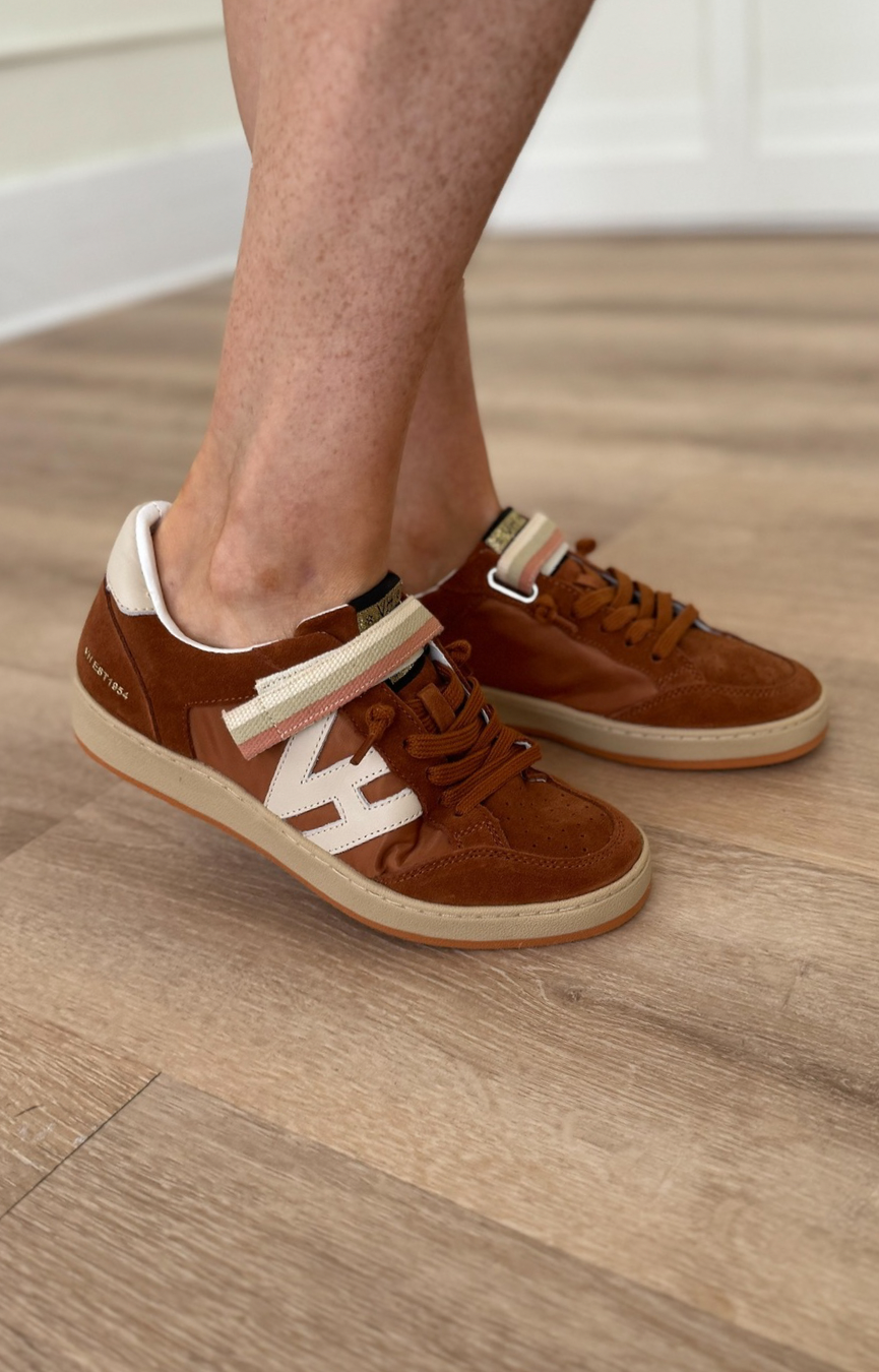Next 10 Sneaker- Chestnut Suede