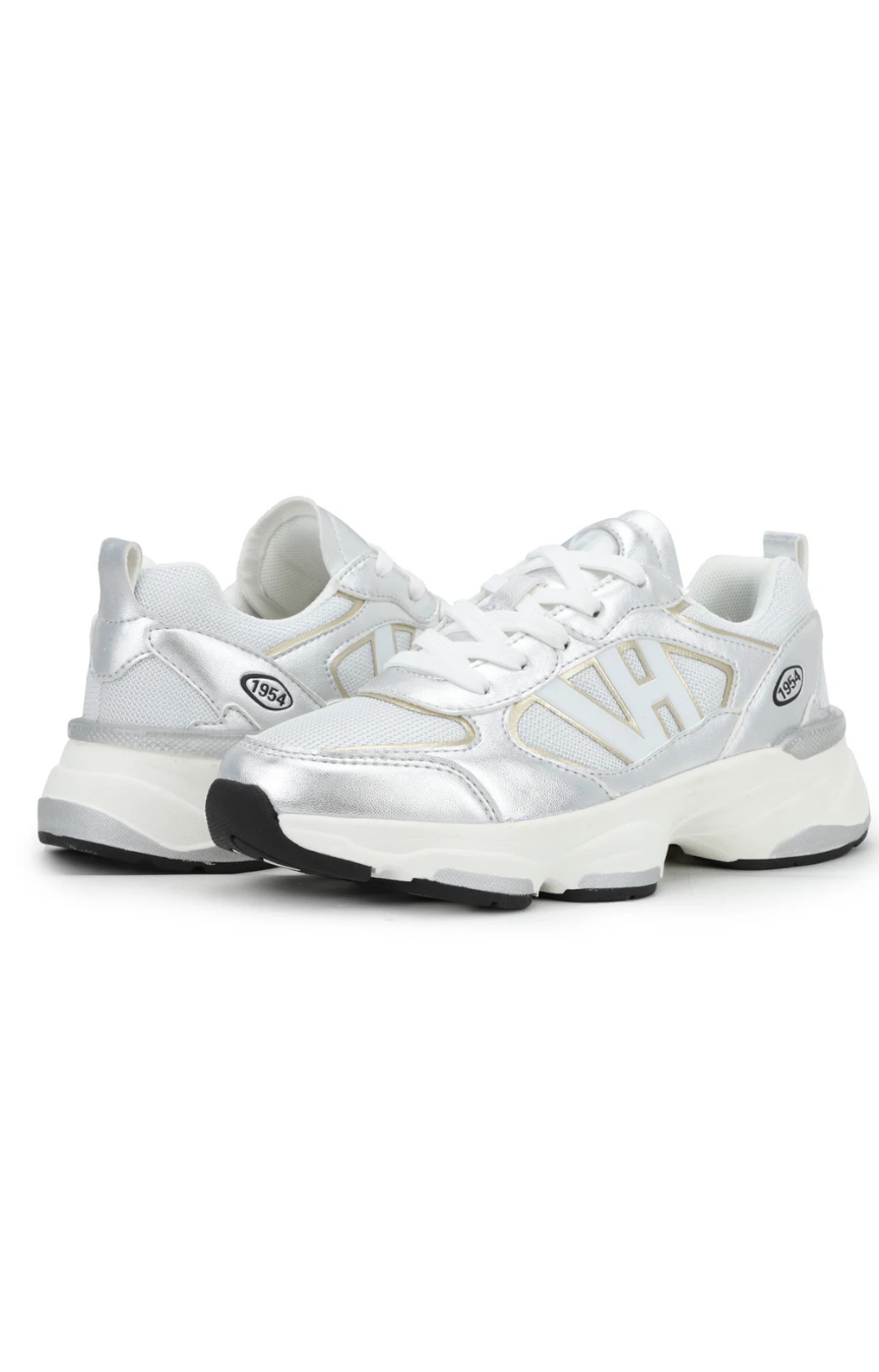 Dash 13- Washed Silver/Gold Sneaker