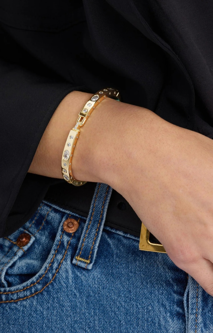 Ashley 6mm Sunset Lock Cuff