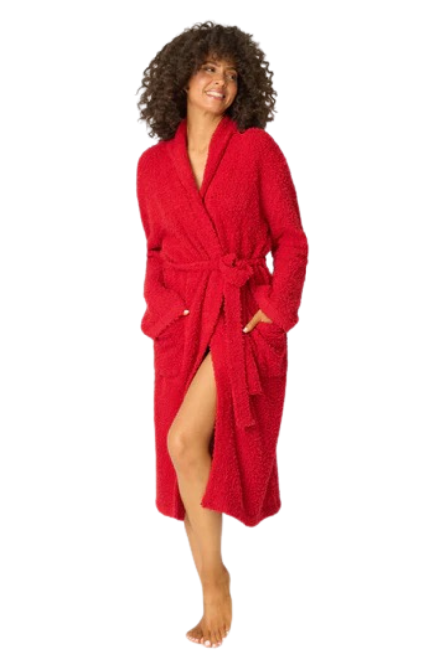 Bundle Up Boucle Robe