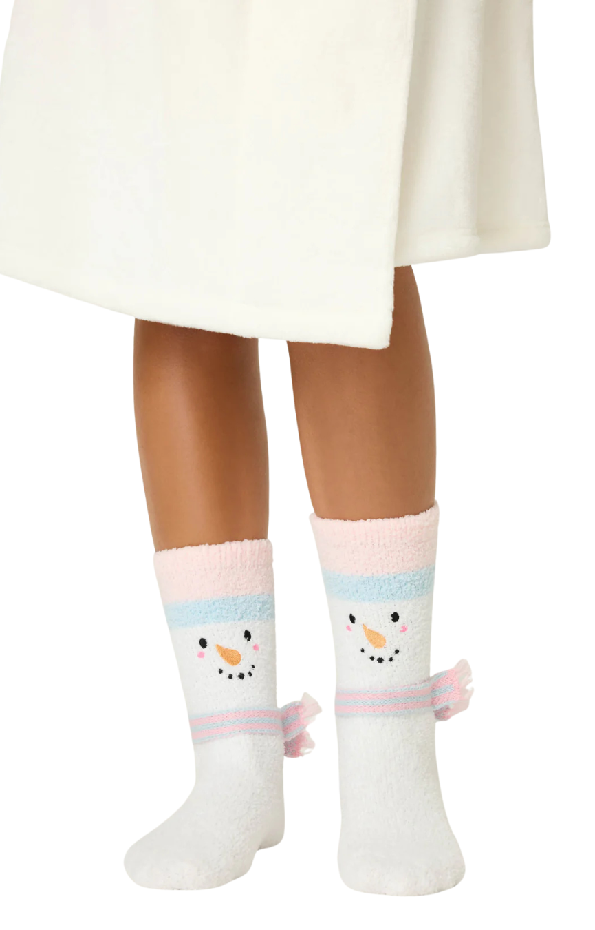 Cozy Crew Snowman Socks