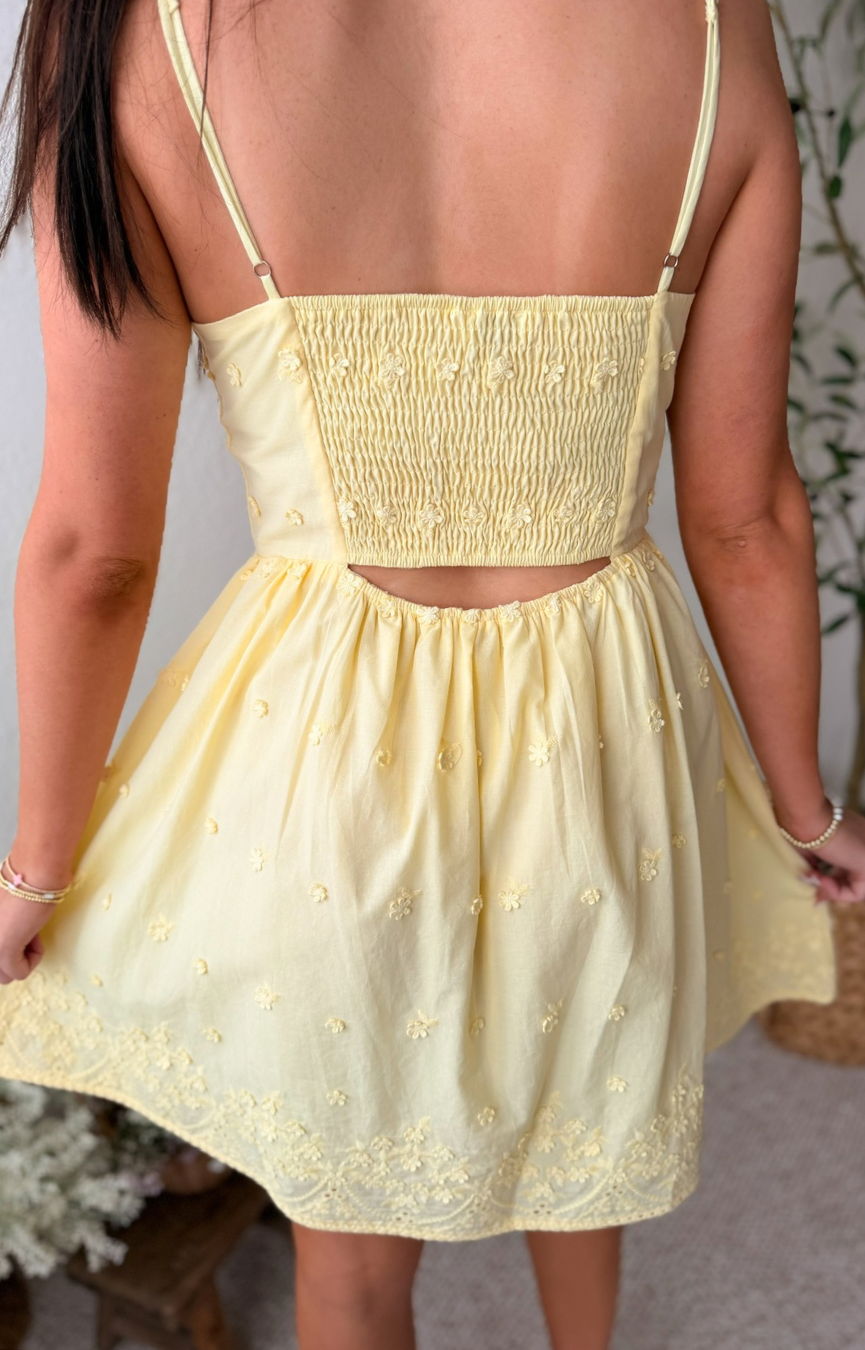 Beachglass Embroidered Dress