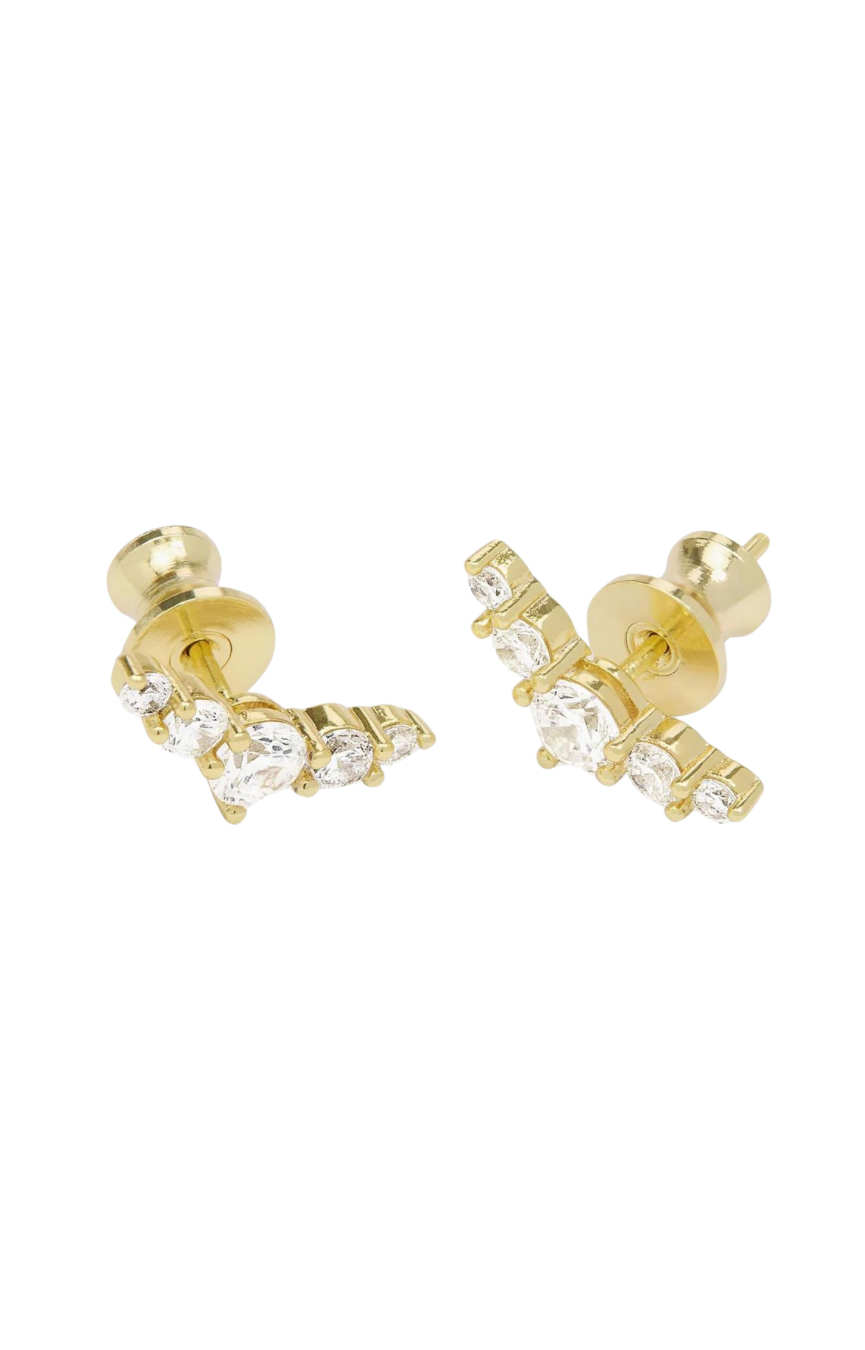 Radiant Gold Studs