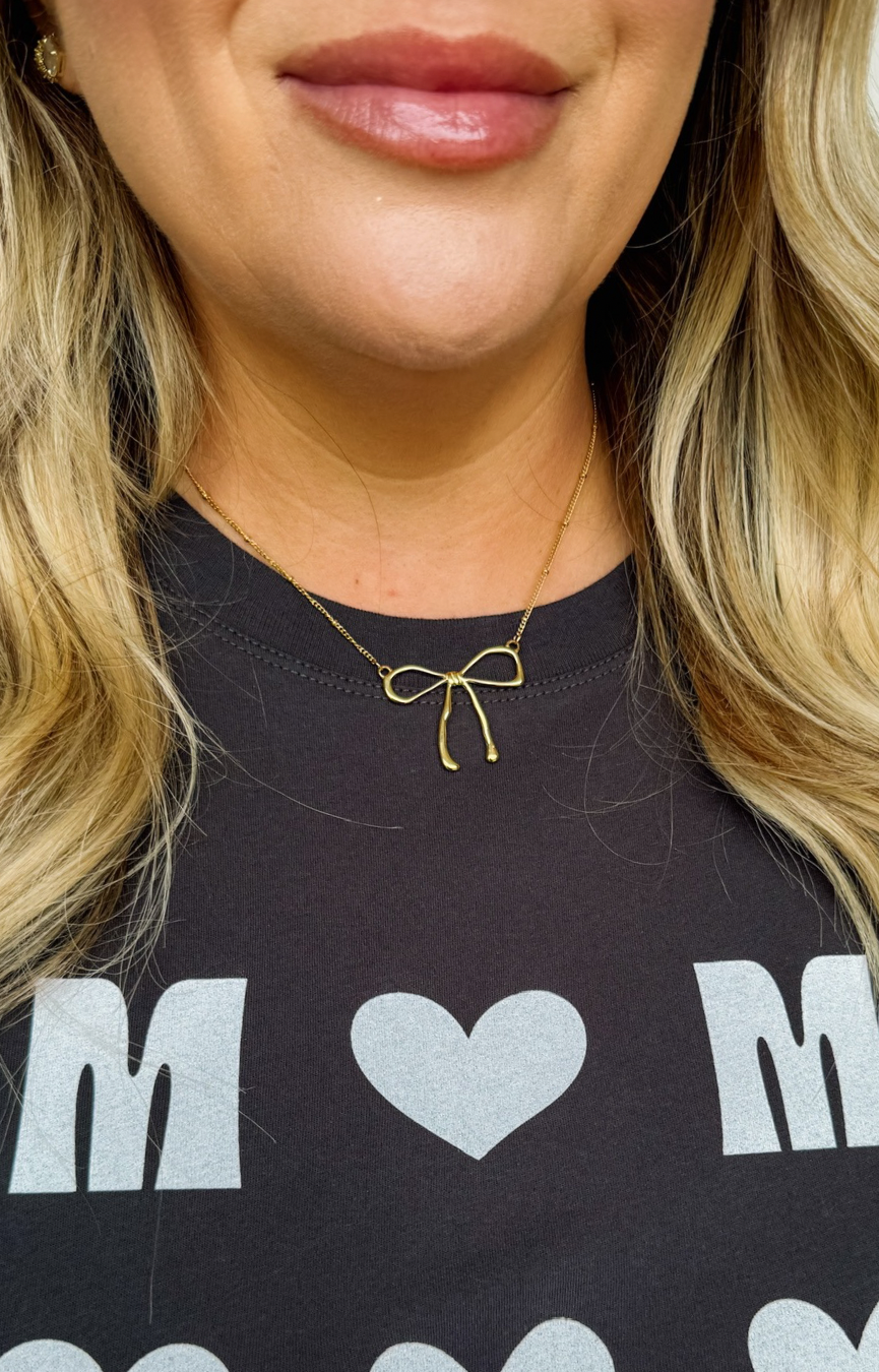 Bella Bow Necklace