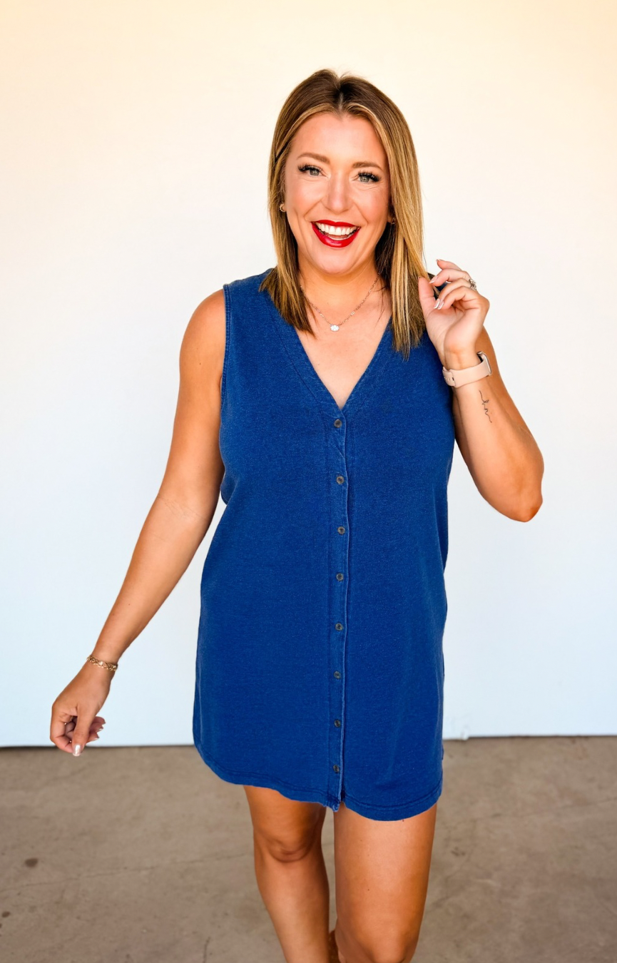 Solace Denim Mini Dress