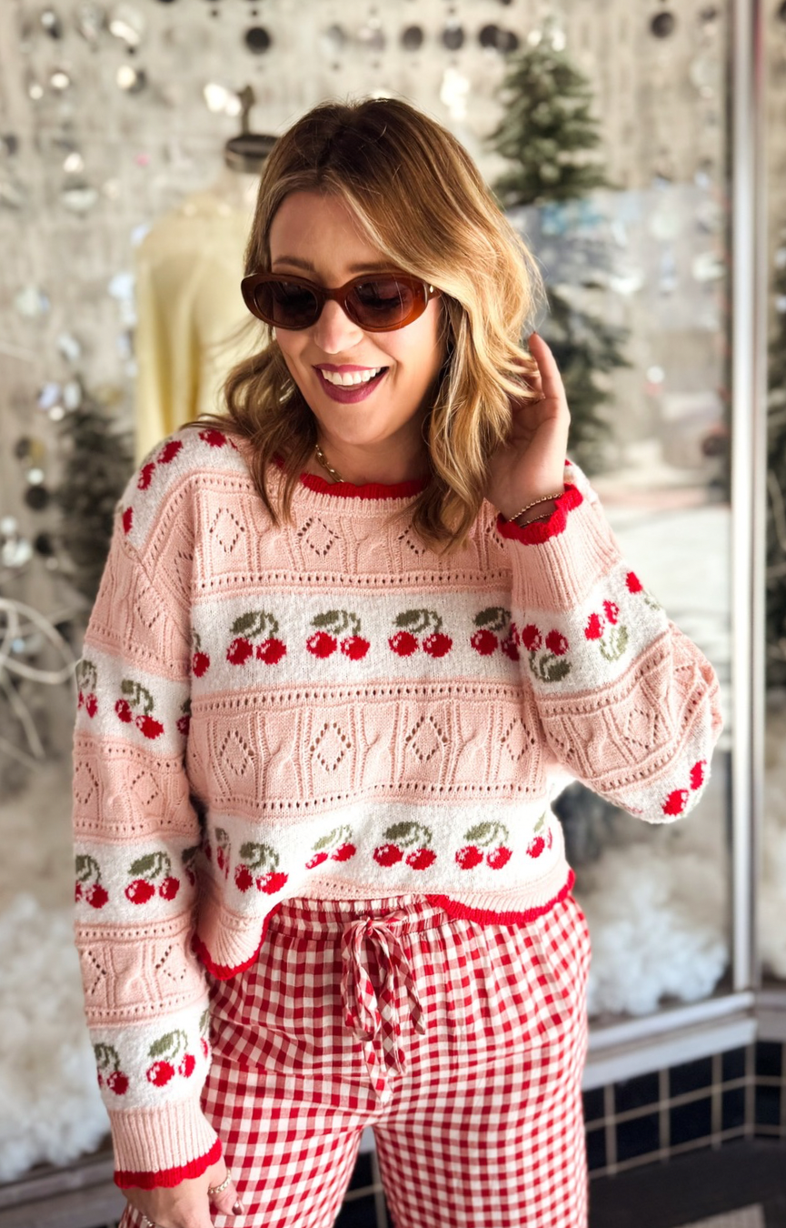Cherry On Top Sweater