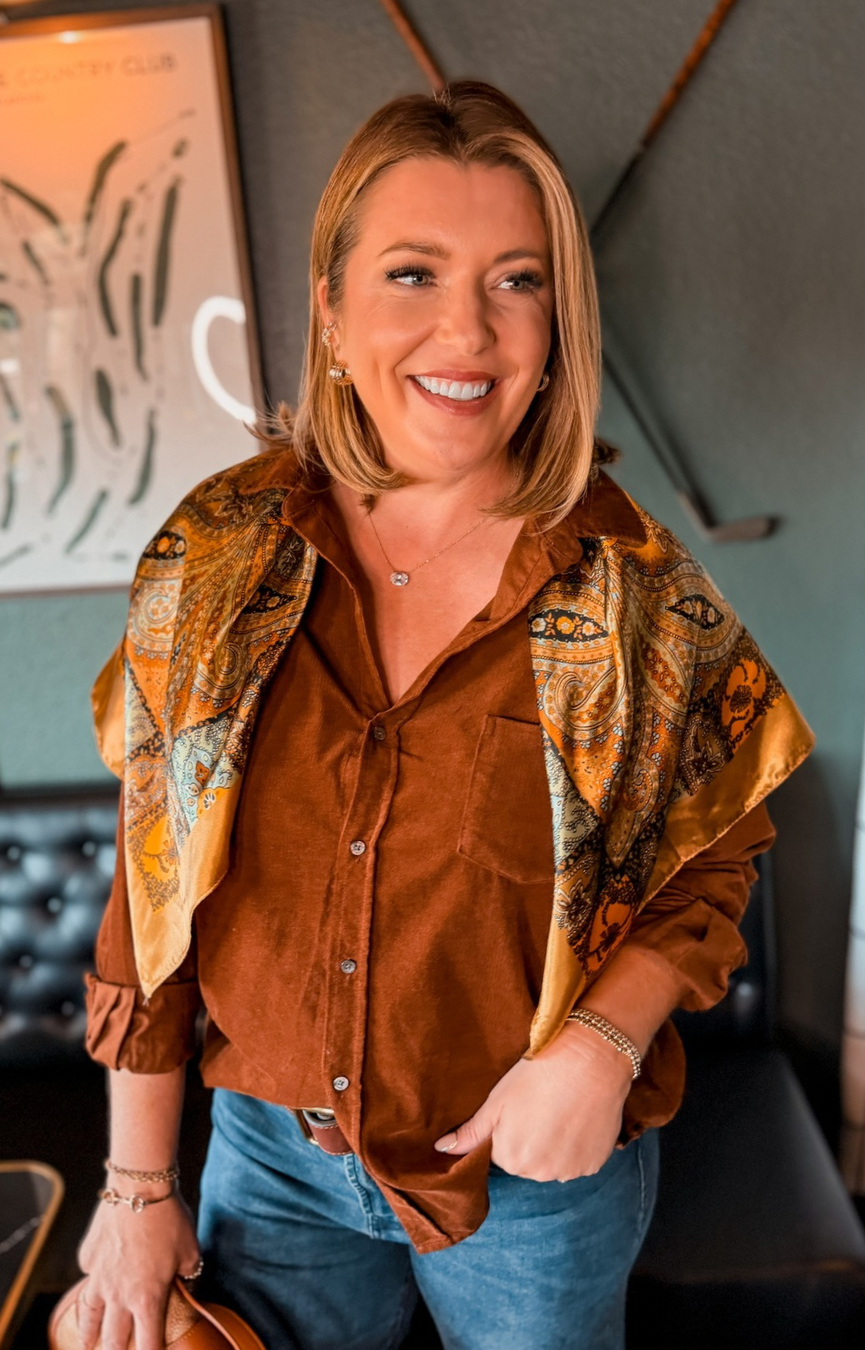 Galina Cord Shirt