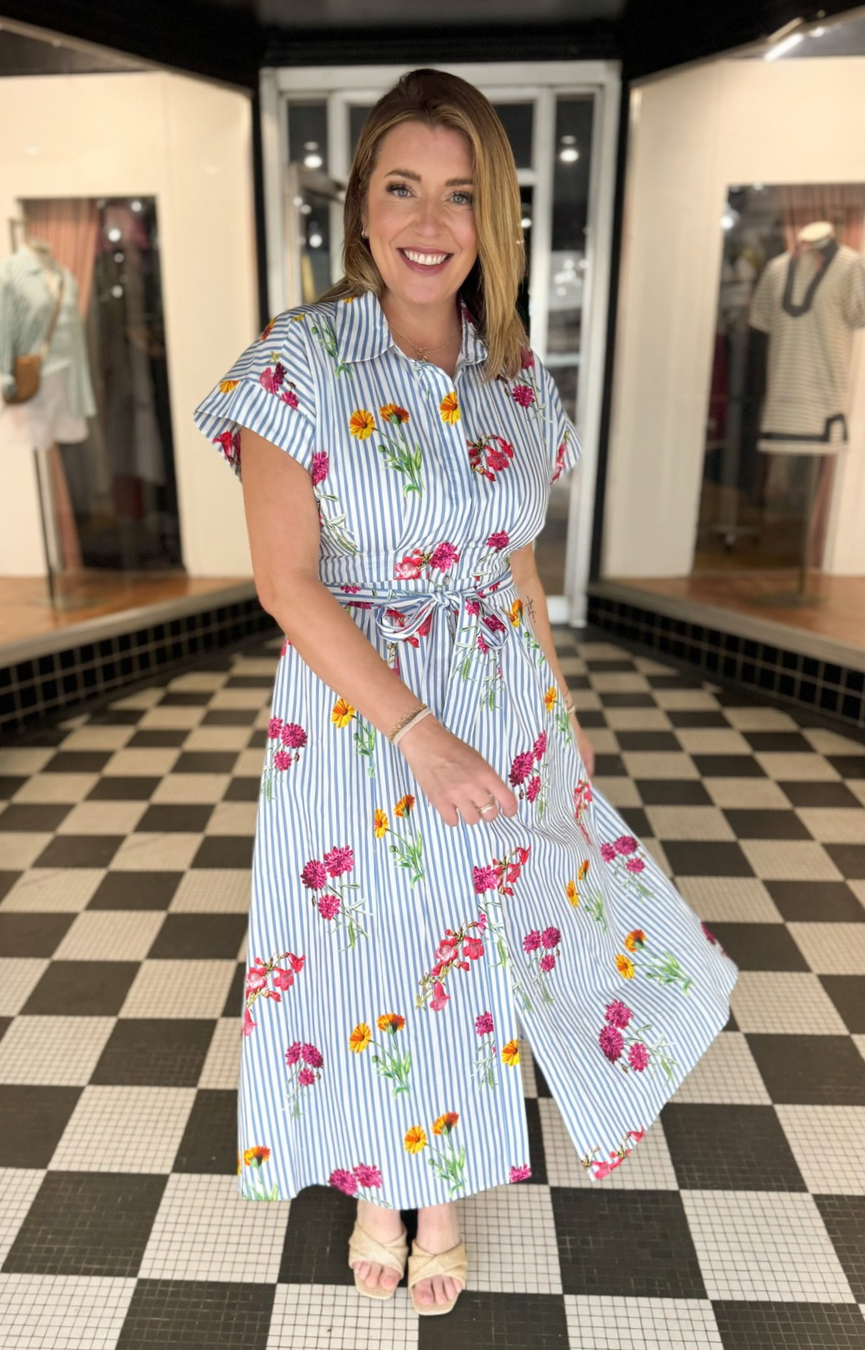 Wildflowers Midi Dress