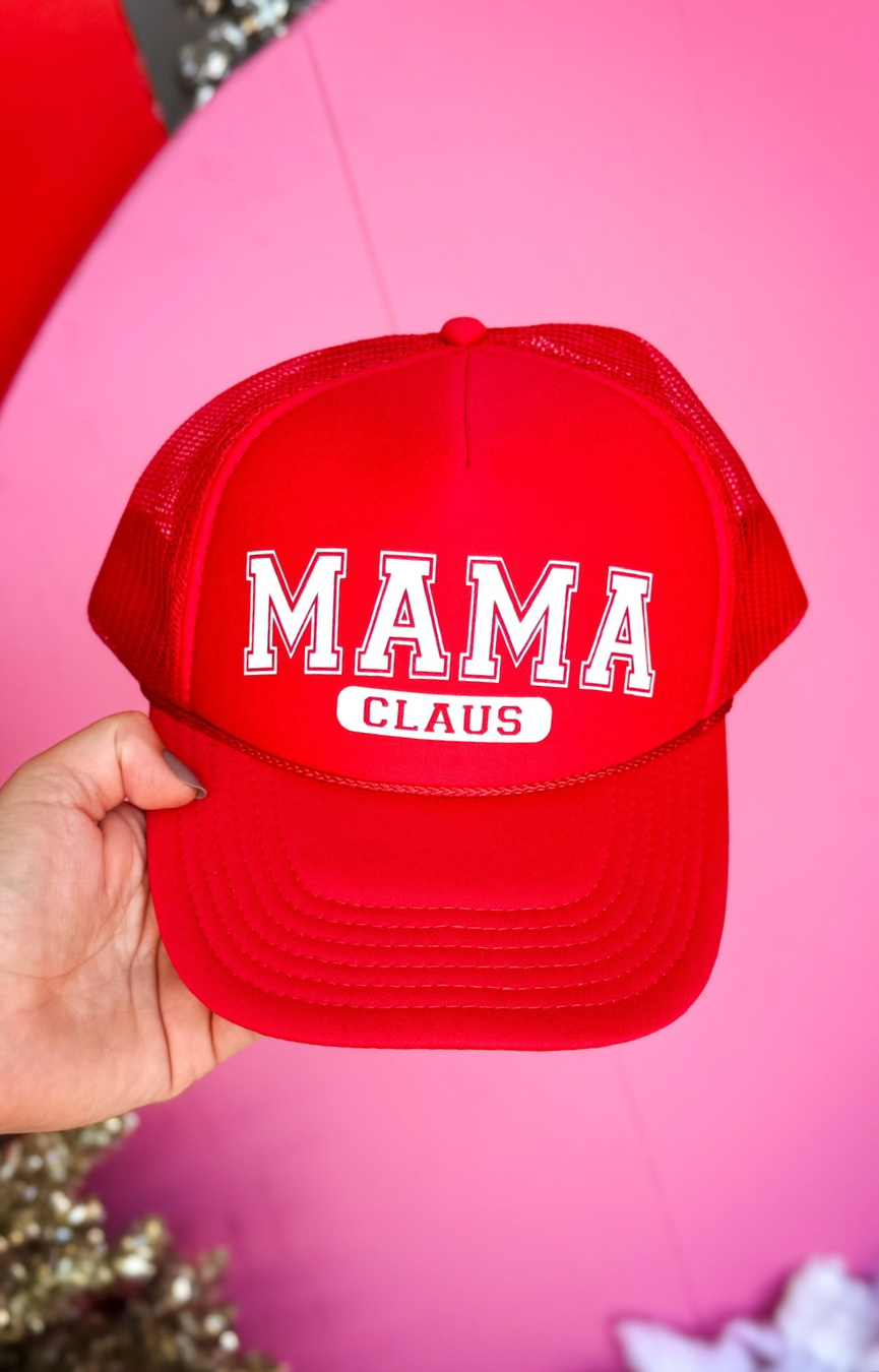 Mama Claus Trucker Hat