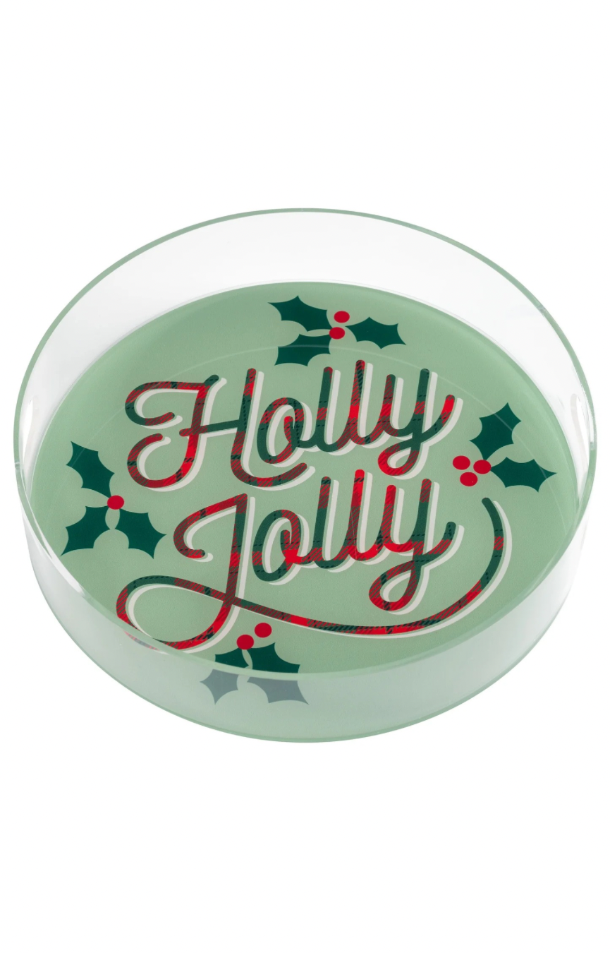 Holly Jolly Tray