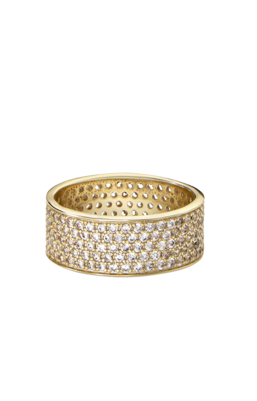 Slick Pave Ring