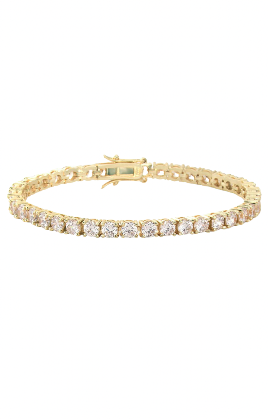 Grand Heiress Gold Tennis Bracelet