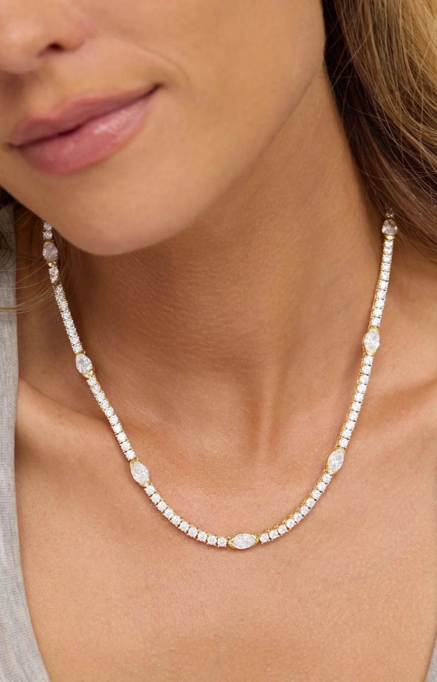 Maven Tennis Necklace
