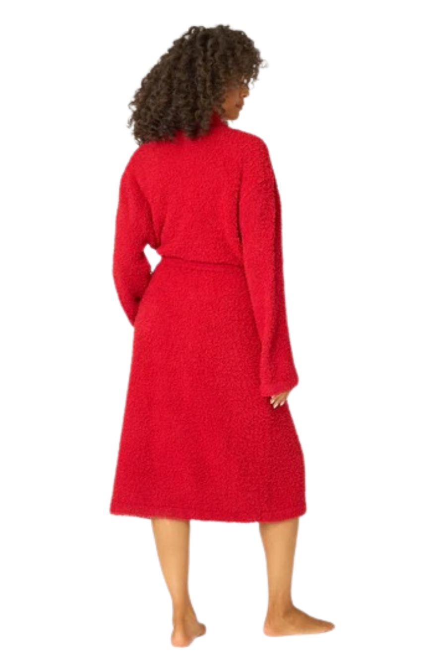 Bundle Up Boucle Robe