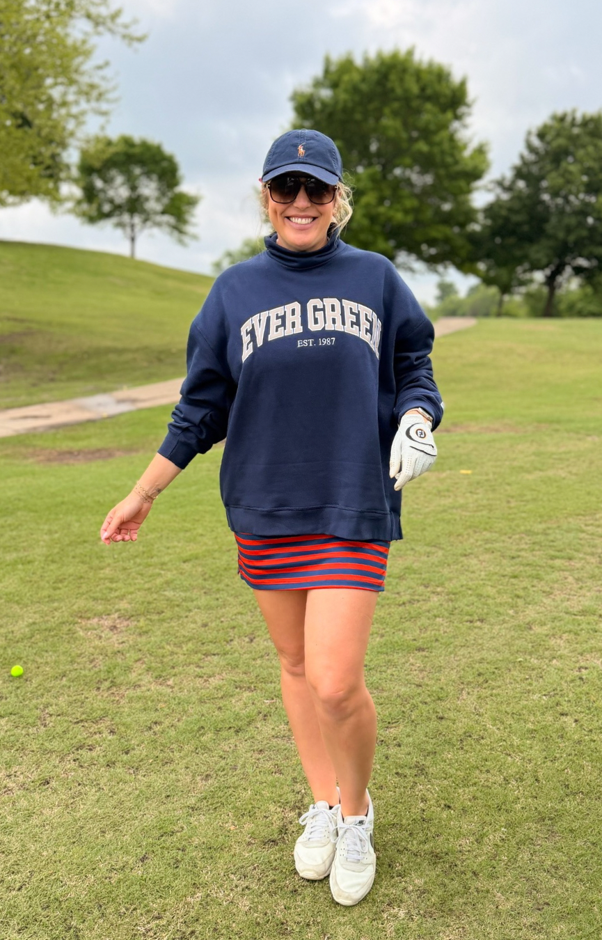 Ever Green Mockneck Sweatshirt