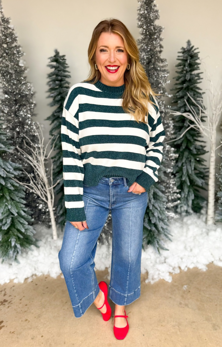 Abbie Striped Sweater