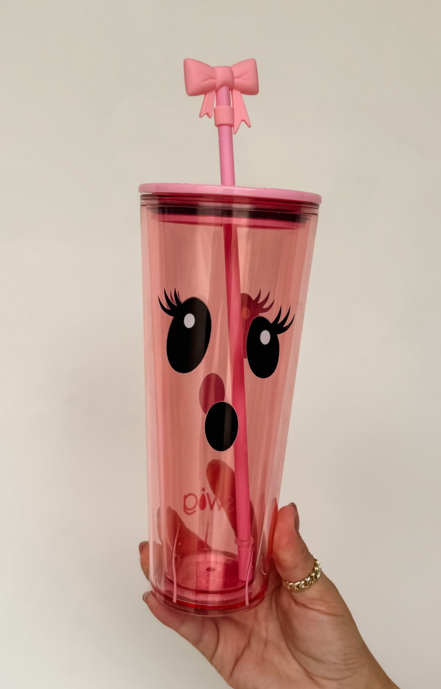 Boo Crew Ghost 24oz Plastic Tumbler