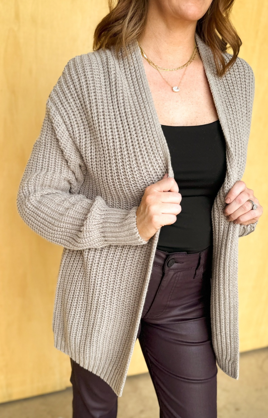 Sutton Rib Cardigan