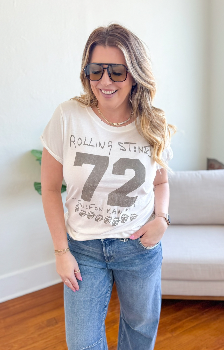 Rolling Stones 72 Tee