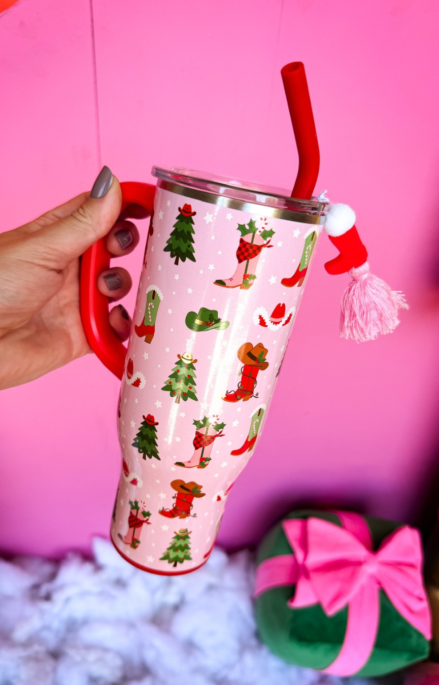 Howdy Holidays 30oz Mega Mug