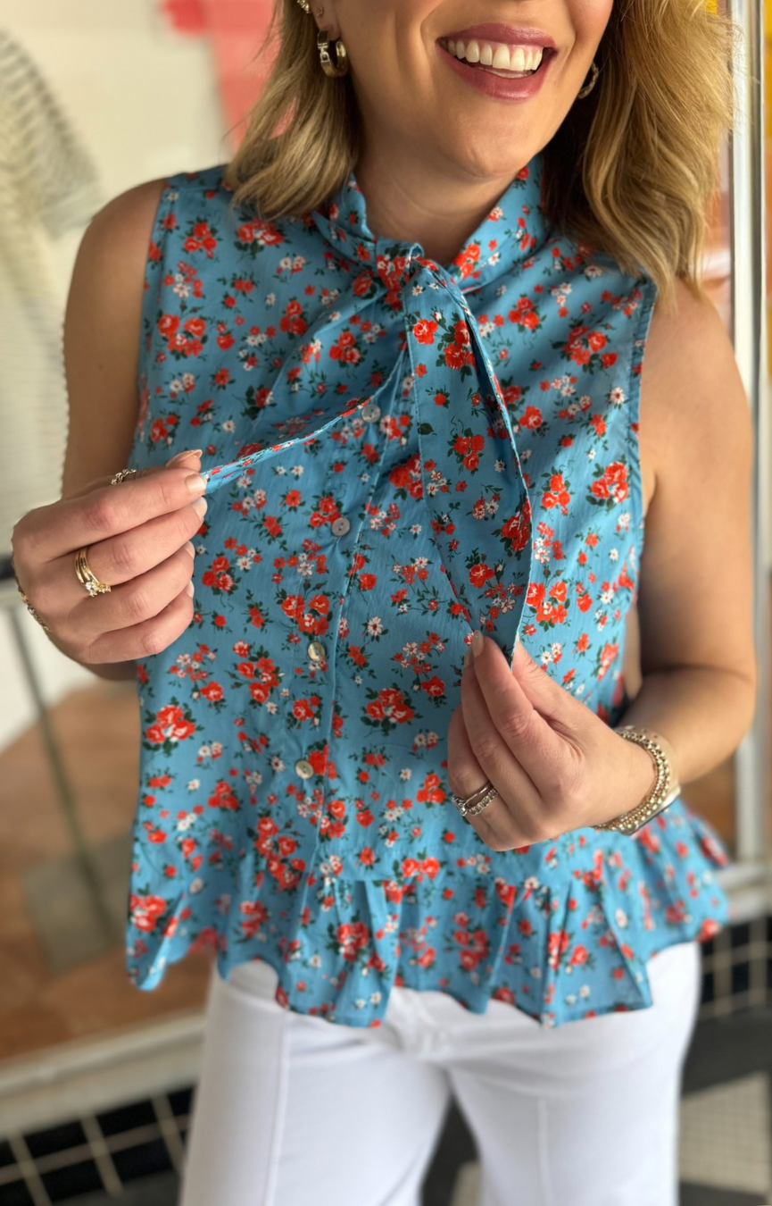 Posie Peplum Top