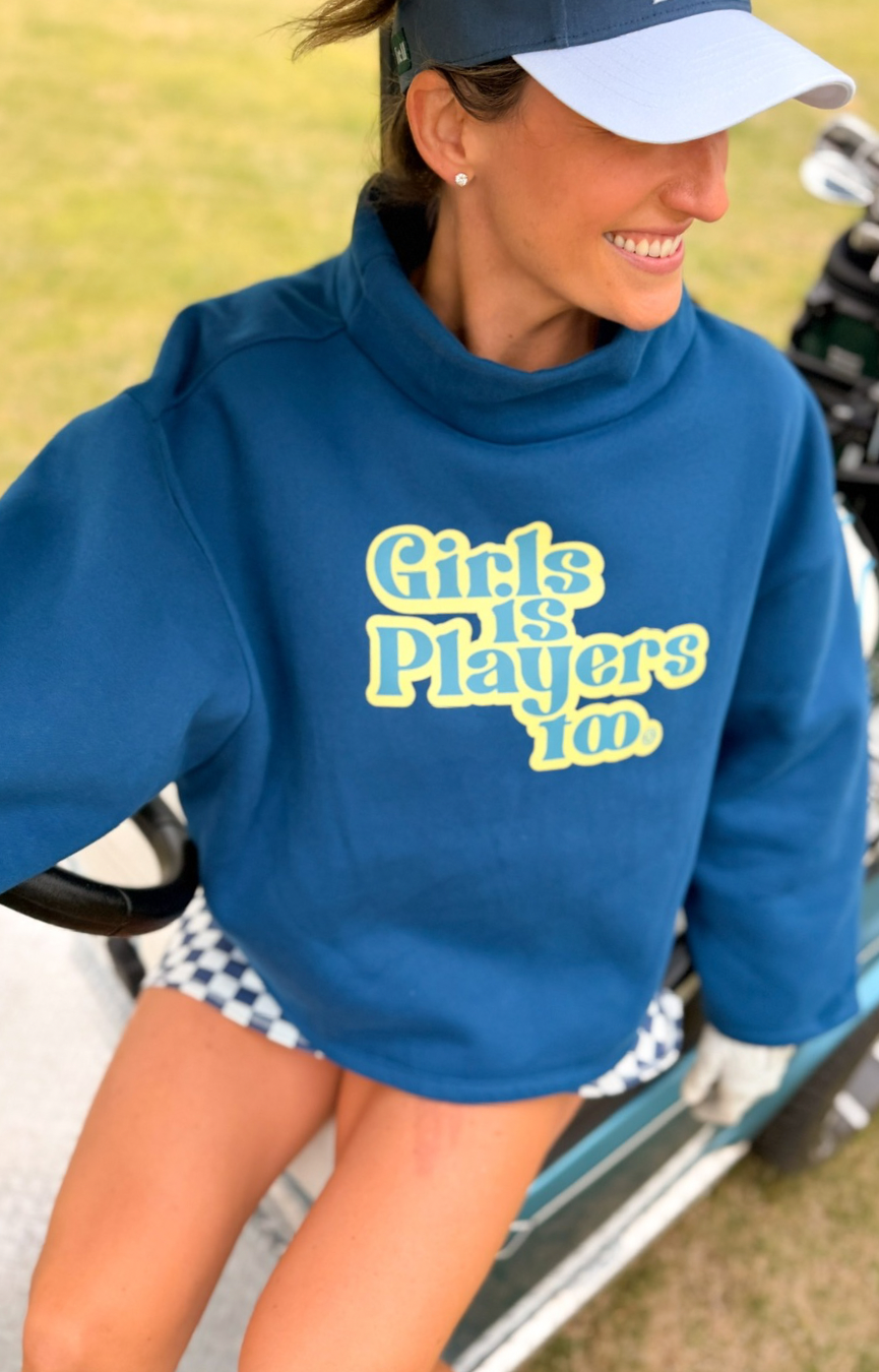 Diana Mock Neck Sweatshirt