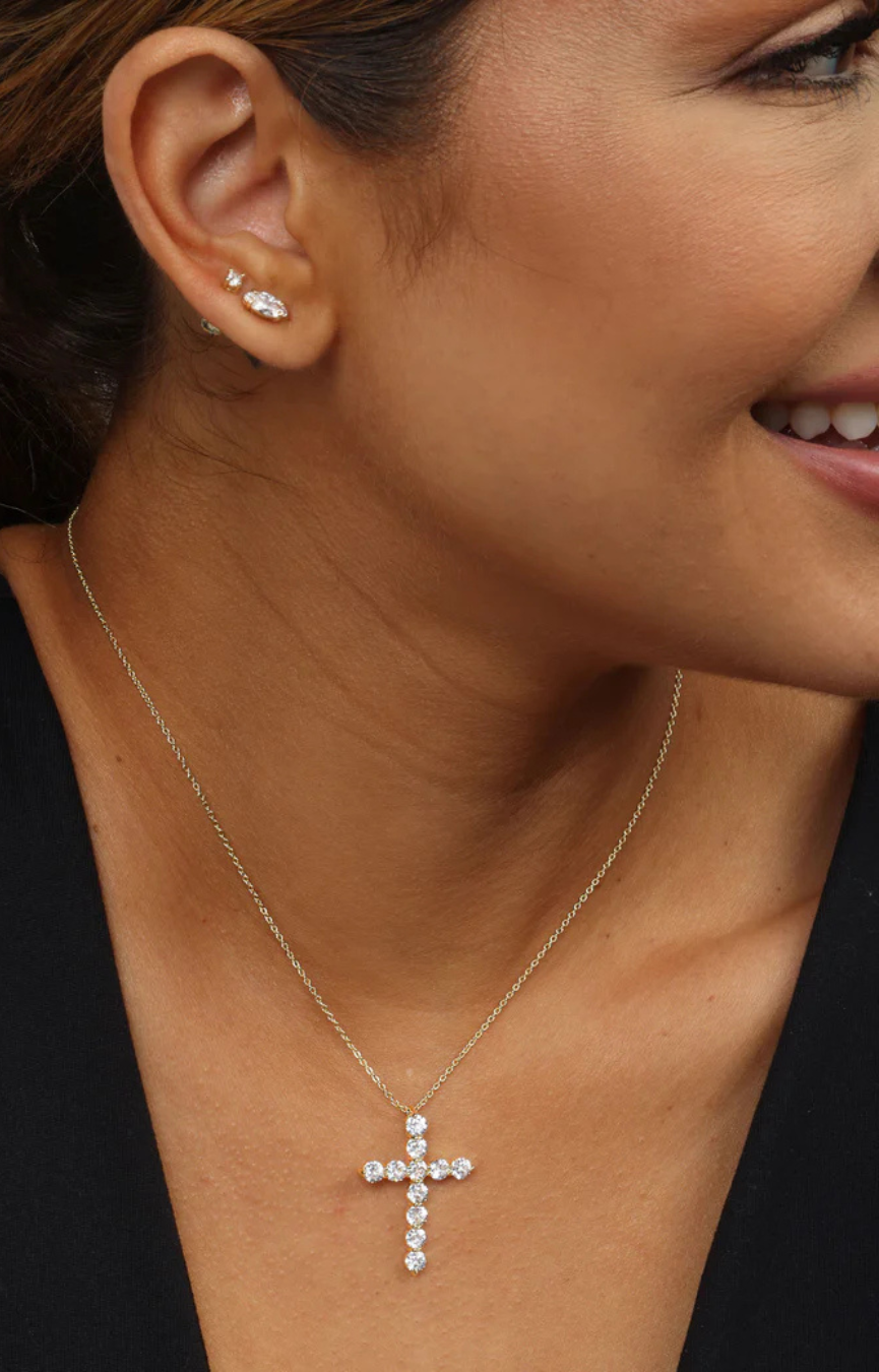 Oh She Fancy Cross Pendant