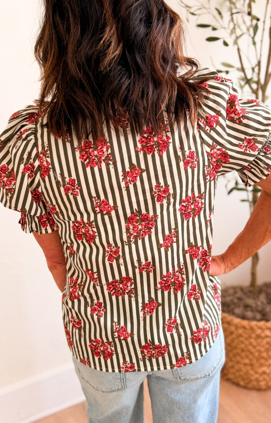 Vintage Bloom Top